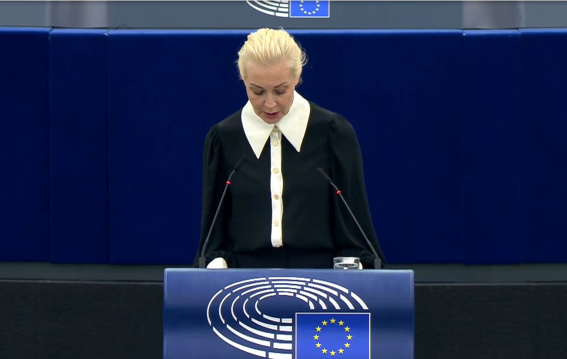 Julia Nawalna in the EU Parliament: "Key to beat Putin is innovate"