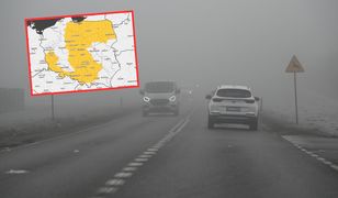 Gęste mgły i marznące opady. Są ostrzeżenia dla 13 województw