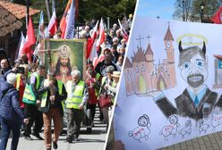 Protest w Gietrzwałdzie. Uczestnicy śpiewali pieśni religijne