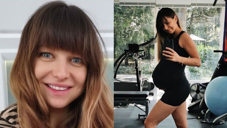Anna Lewandowska chwali się figurą po ciąży