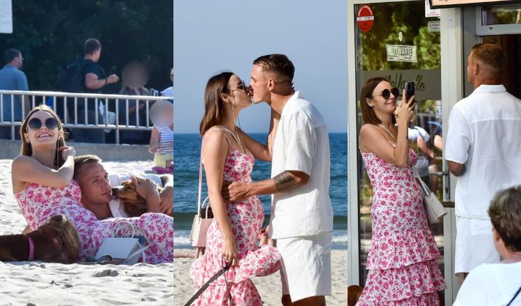  Paulina i Jakub Rzeźniczakowie odpoczywają nad morzem