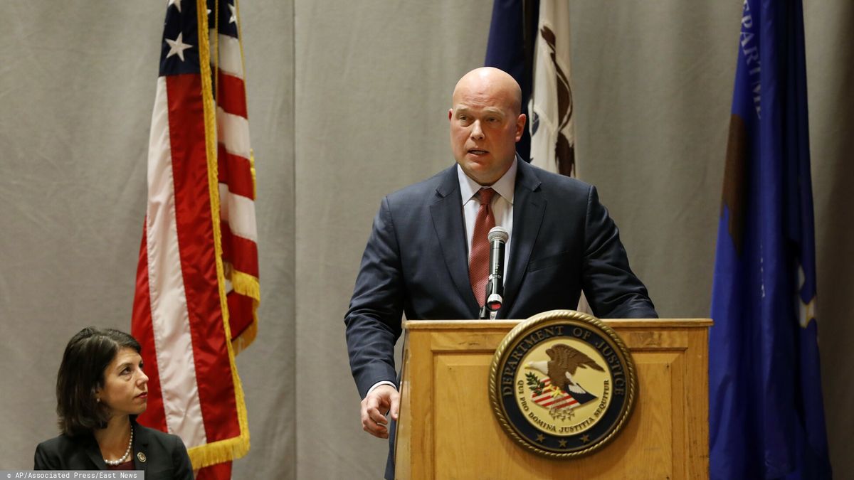 arch32
Acting Attorney General Matthew Whitaker speaks at the Rural and Tribal Elder Justice Summit, Wednesday, Nov. 14, 2018, in Des Moines, Iowa. (AP Photo/Charlie Neibergall)
AP