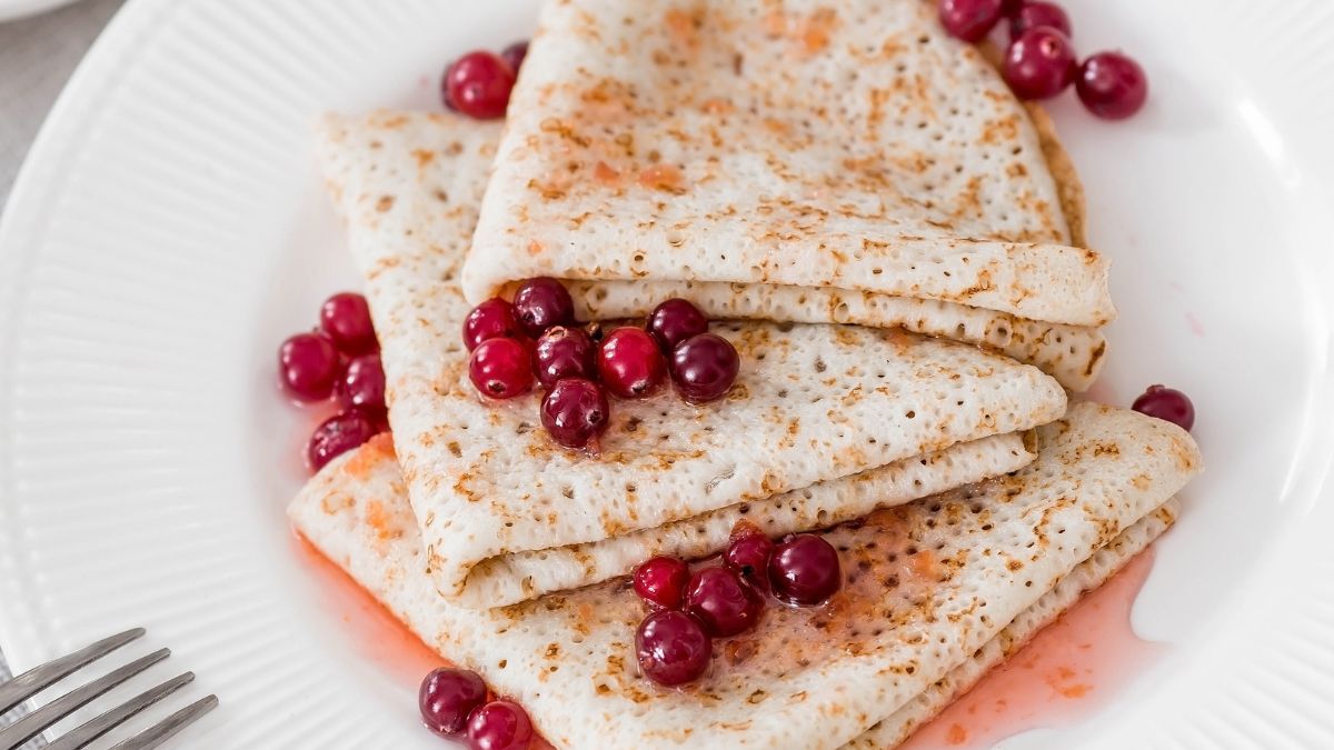 Naleśniki z siemieniem lnianym dobrze wpływają na jelita