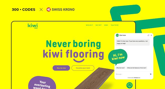 300.codes wdraża chatbot AI dla Swiss Krono