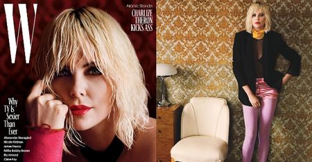 Rockowa Charlize Theron chwali się grzywką