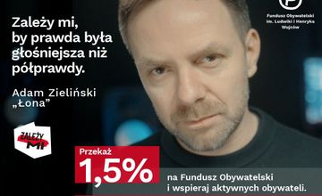 "Łona" i Kasia Lins w kampanii Funduszu Obywatelskiego