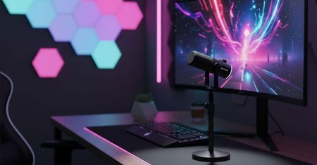 Mozos GM-ONE-BK – mikrofon z wyjściem USB-C i XLR