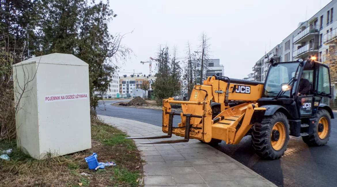 Nielegalne kontenery znikają z poznańskich ulic – przestrzeń miejska odzyskuje porządek