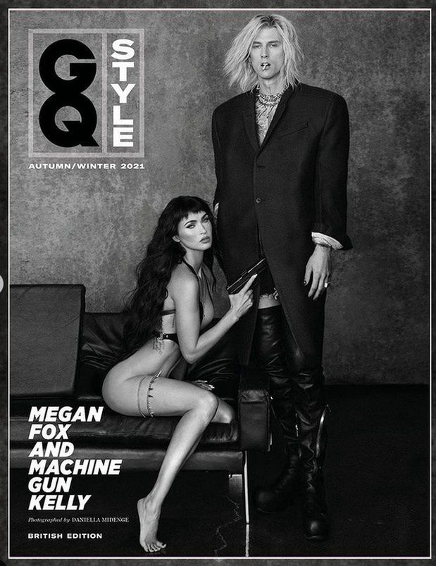 Megan Fox i Machine Gun Kellly w sesji dla BQ