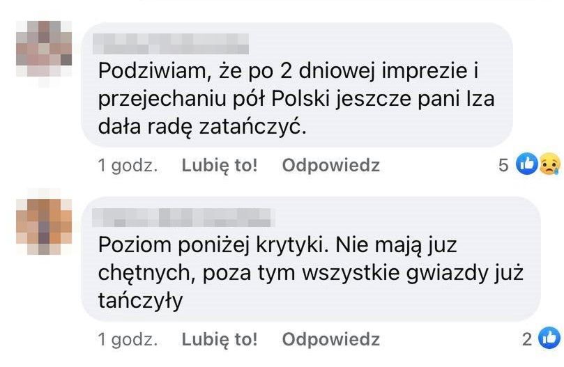 Fani komentują sytuację wokół Izabeli Małysz w "Tańcu z gwiazdami"  
