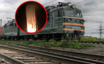 Atesz znów zaatakował w Rosji. Lokomotywa w ogniu