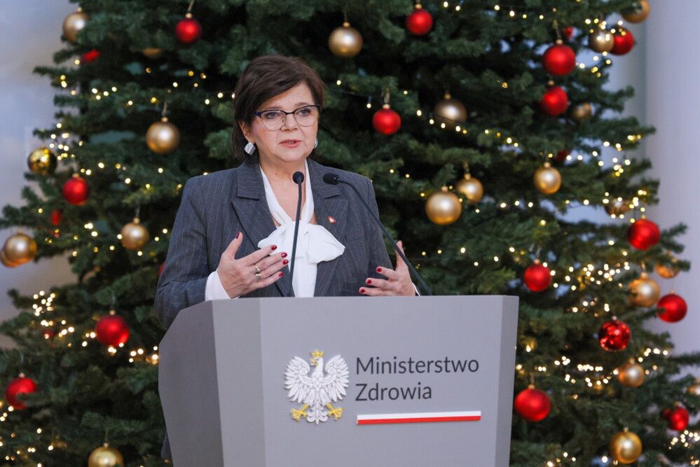 Izabela Leszczyna
Warszawa, 13.12.2024. Minister zdrowia Izabela Leszczyna na konferencji prasowej w siedzibie Ministerstwie Zdrowia w Warszawie, 13 bm. Spotkanie dot. projektu nowej listy lek�w refundowanych, kt�ra b�dzie obowi�zywa� od 1 stycznia 2025 r. (aldg) PAP/Pawe� Supernak
Pawe� Supernak
konferencja, leki, Ministerstwo Zdrowia, projekt, refundowane