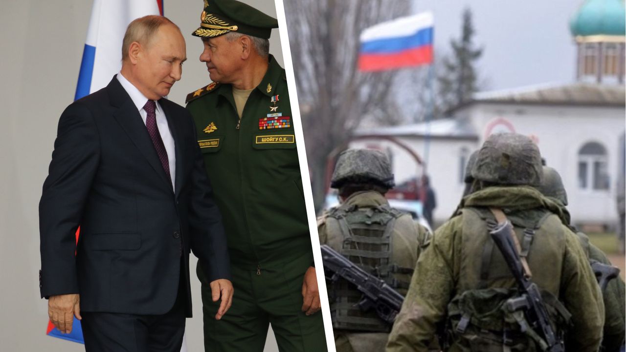 Władimir Putin i Siergiej Szojgu 
