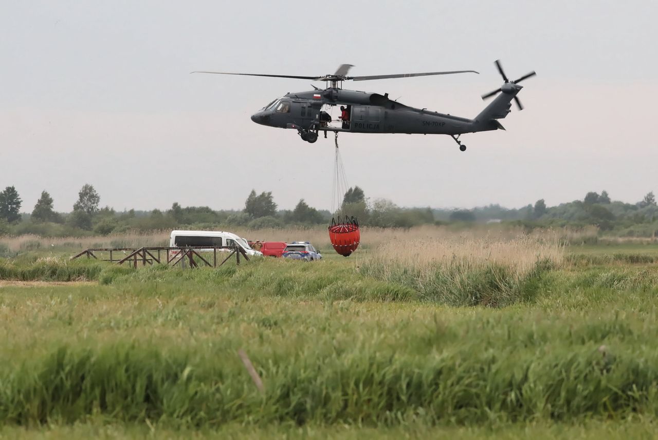 Incydent z Black Hawkiem. Rząd i policja nie chcą się tłumaczyć