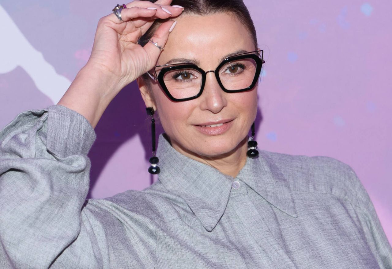 Dawno niewidziana Brodzik na ściance. Jej spodnie to hit na zimę