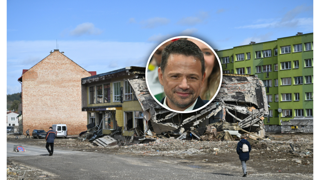 Powodzianie zagłosowali za Rafałem Trzaskowskim