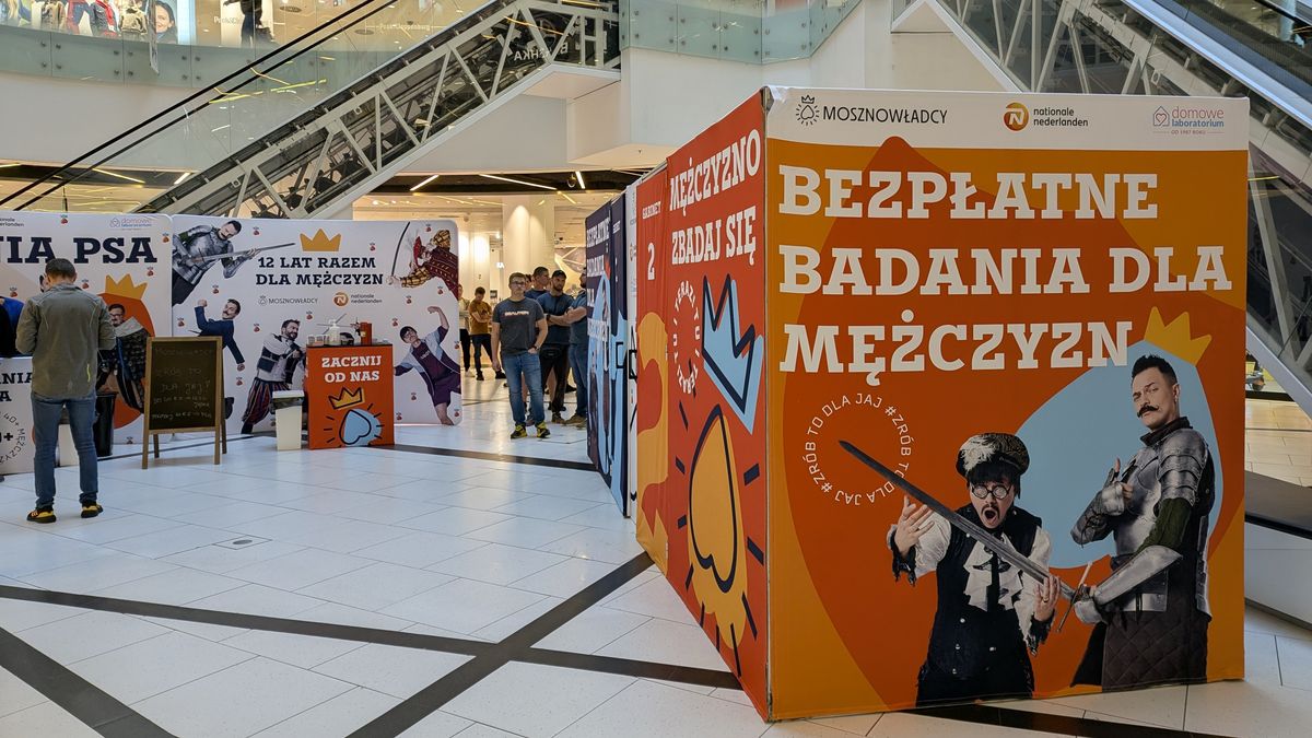 Badania dla mężczyzn. Zbadaj swoje jądra i prostatę. 