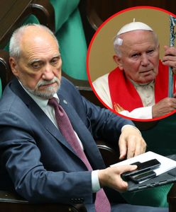 Macierewicz zabrał głos ws. Jana Pawła II. Naprawdę to powiedział