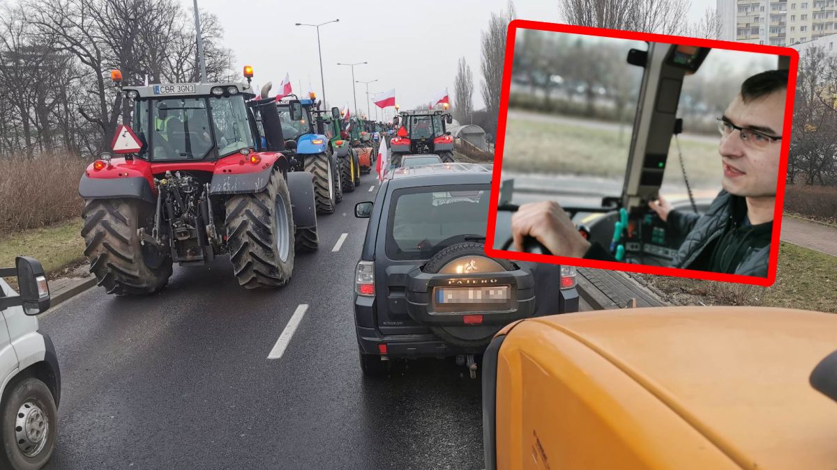 Rolnicy zablokowali Toruń