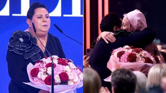 Zaskakujący gest Doroty Wellman na gali. Prezenterka zeszła ze sceny i oddała kwiaty szczególnej osobie