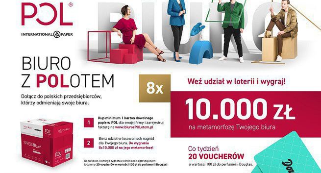 International Paper z loterią dla przedsiębiorców