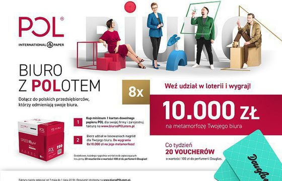 International Paper z loterią dla przedsiębiorców