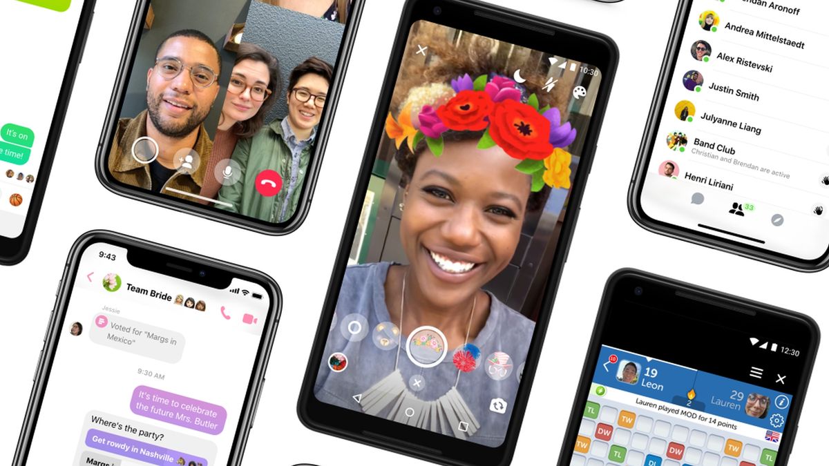 Facebook odziedziczy biały wygląd po Messengerze
