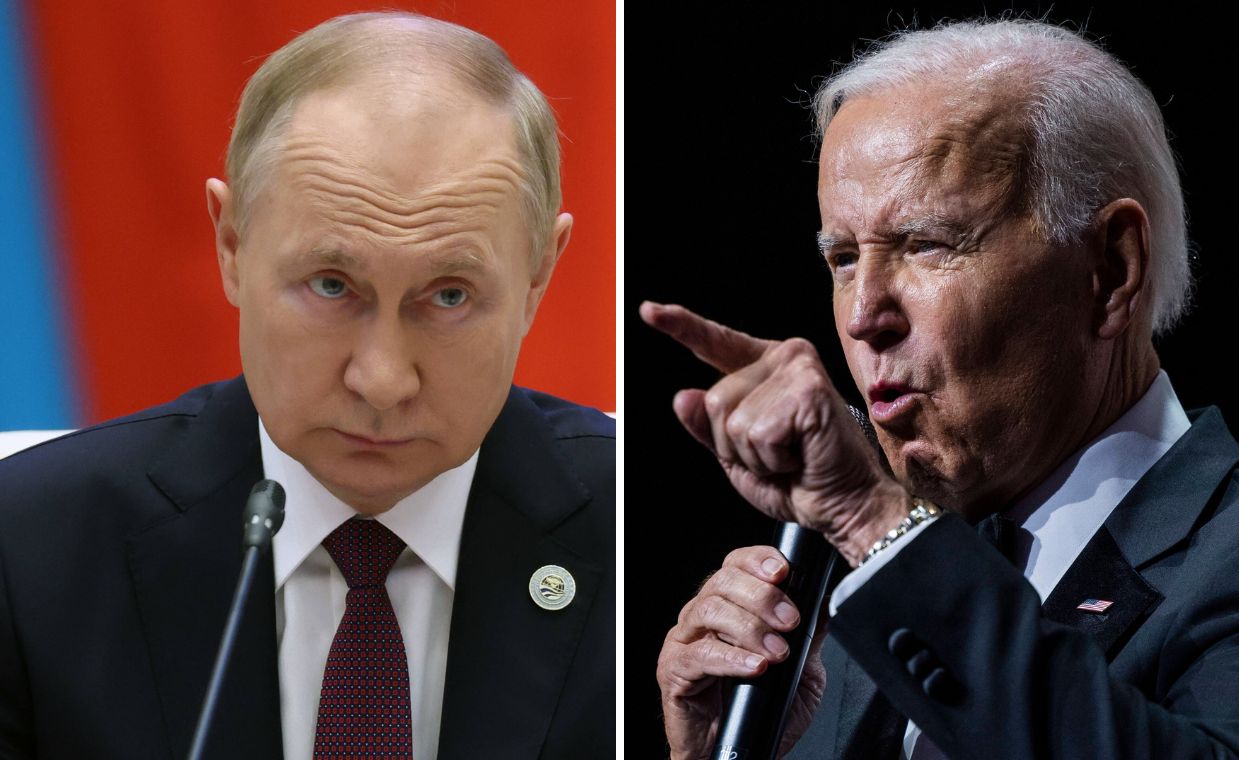 Tylko trzy słowa. Biden zwraca się bezpośrednio do Putina