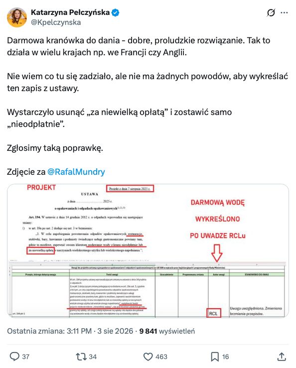 Wpis Katarzyny Pełczyńskiej-Nałęcz