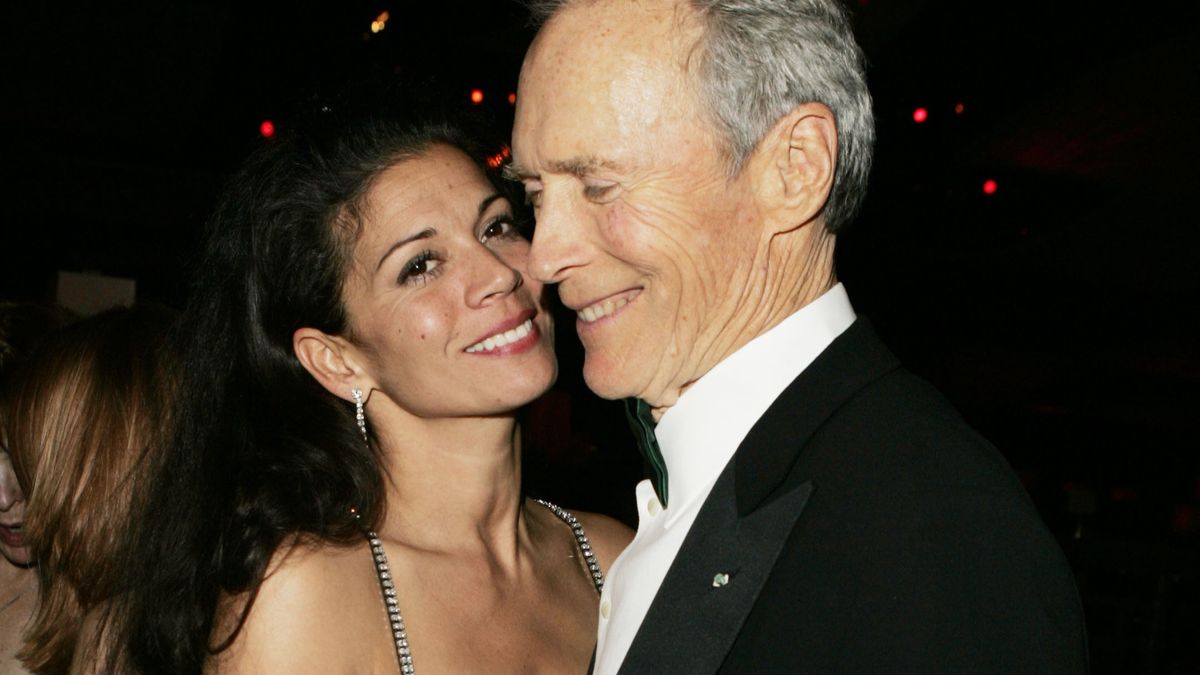 Clint Eastwood z drugą żoną, Diną Ruiz