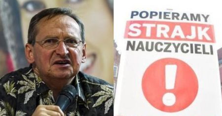 Strajk nauczycieli. Wojciech Cejrowski: "ZNP to KUŹNIA KOMUNISTYCZNYCH TREPÓW! Trzeba 300 tys. ludzi usunąć, zostawić 10 procent"