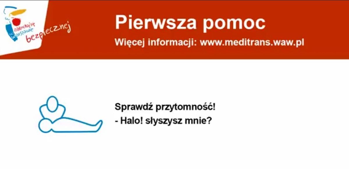 Przyspieszony kurs pierwszej pomocy w warszawskiej komunikacji