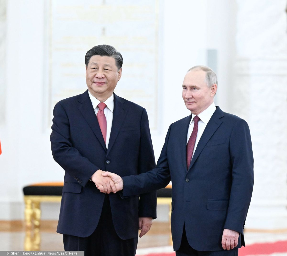 Prezydent Xi Jinping z wizytą w Moskwie. Marzec 2023