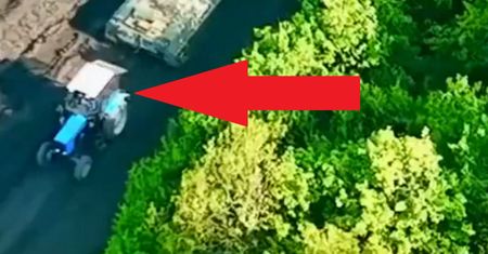 Ukraińskie traktory znowu w akcji. Nowe wideo podbija sieć
