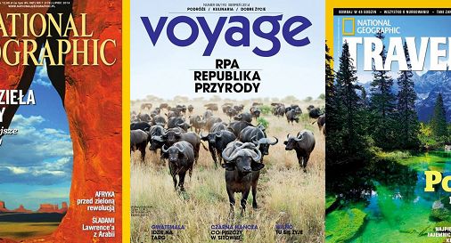 Spada sprzedaż pism podróżniczych. „National Geographic” liderem, najbardziej w dół „Voyage”