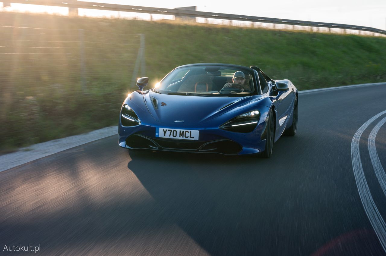 Test: McLaren 720S Spider na polskich drogach udowadnia, że superauta wciąż mają sens