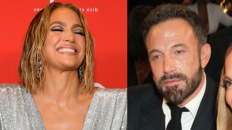 Jennifer Lopez REAGUJE na plotki o kryzysie w małżeństwie i naśmiewa się z Bena Afflecka... (FOTO)