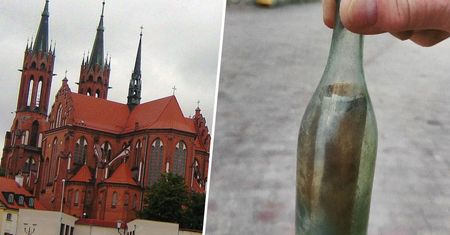 Wyjątkowe odkrycie w Białymstoku. List w butelce sprzed 100 lat