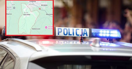 Strzelanina pod Limanową. Trwa obława, znaleziono auto sprawcy