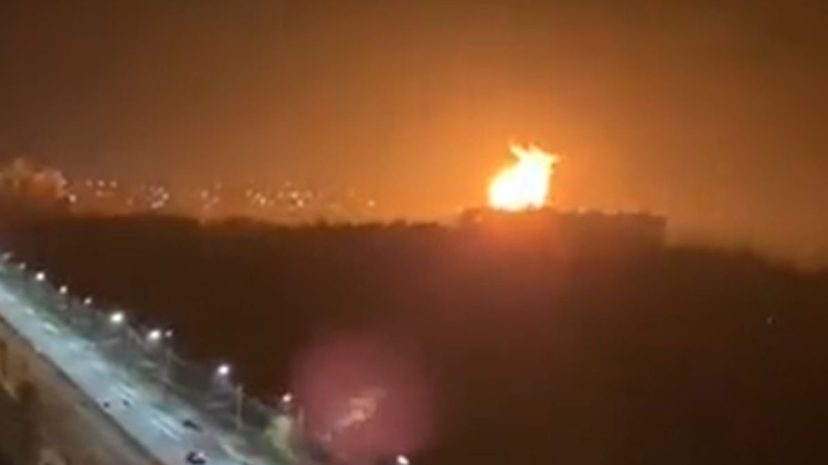 Potężny pożar w Rosji 