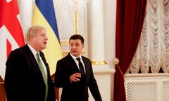 Wspaniały hołd Ukraińców dla Brytyjczyków. Hamlet zszedł do schronu