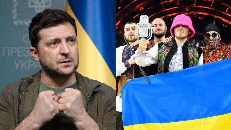 Wołodymyr Zełenski chce zorganizować Eurowizję 2023 w Ukrainie