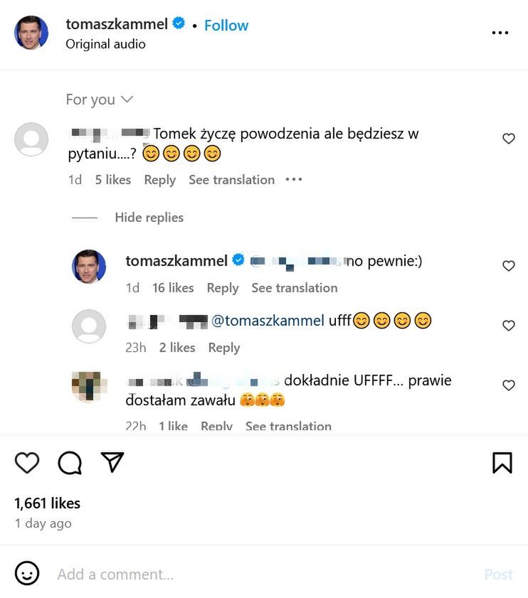 Tomasz Kammel zaprzecza plotkom o odejściu z TVP
