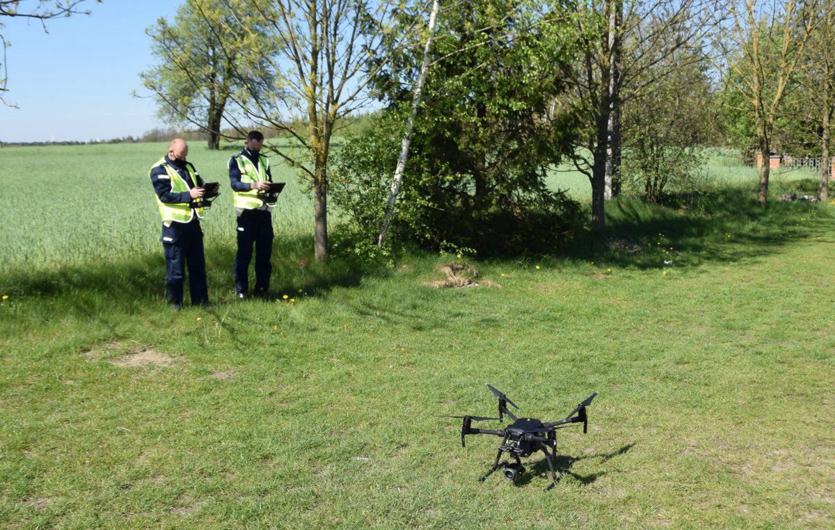 Dron pozwoli lepiej pilnować bezpieczeństwa na ulicach