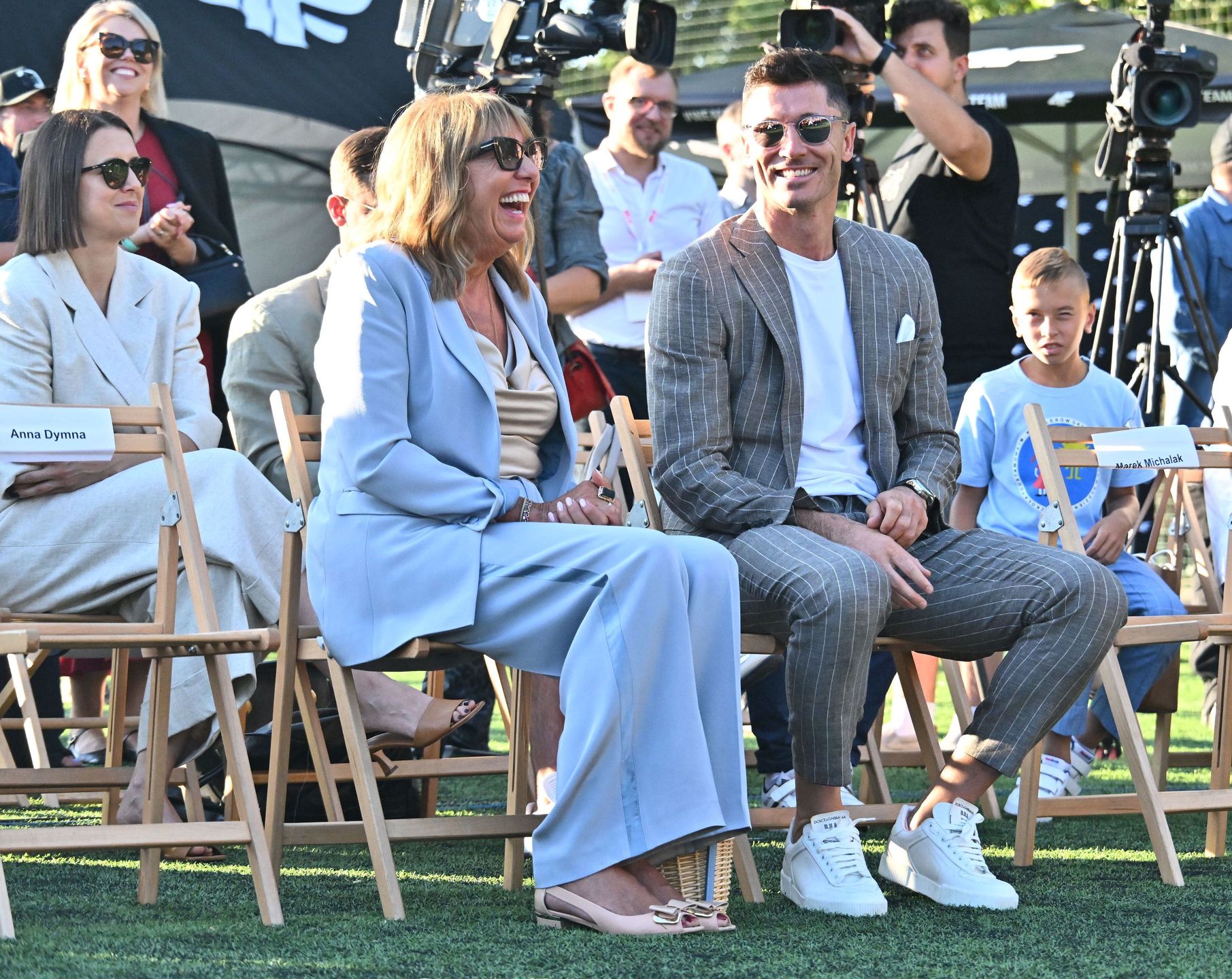 Iwona Lewandowska i Robert Lewandowski