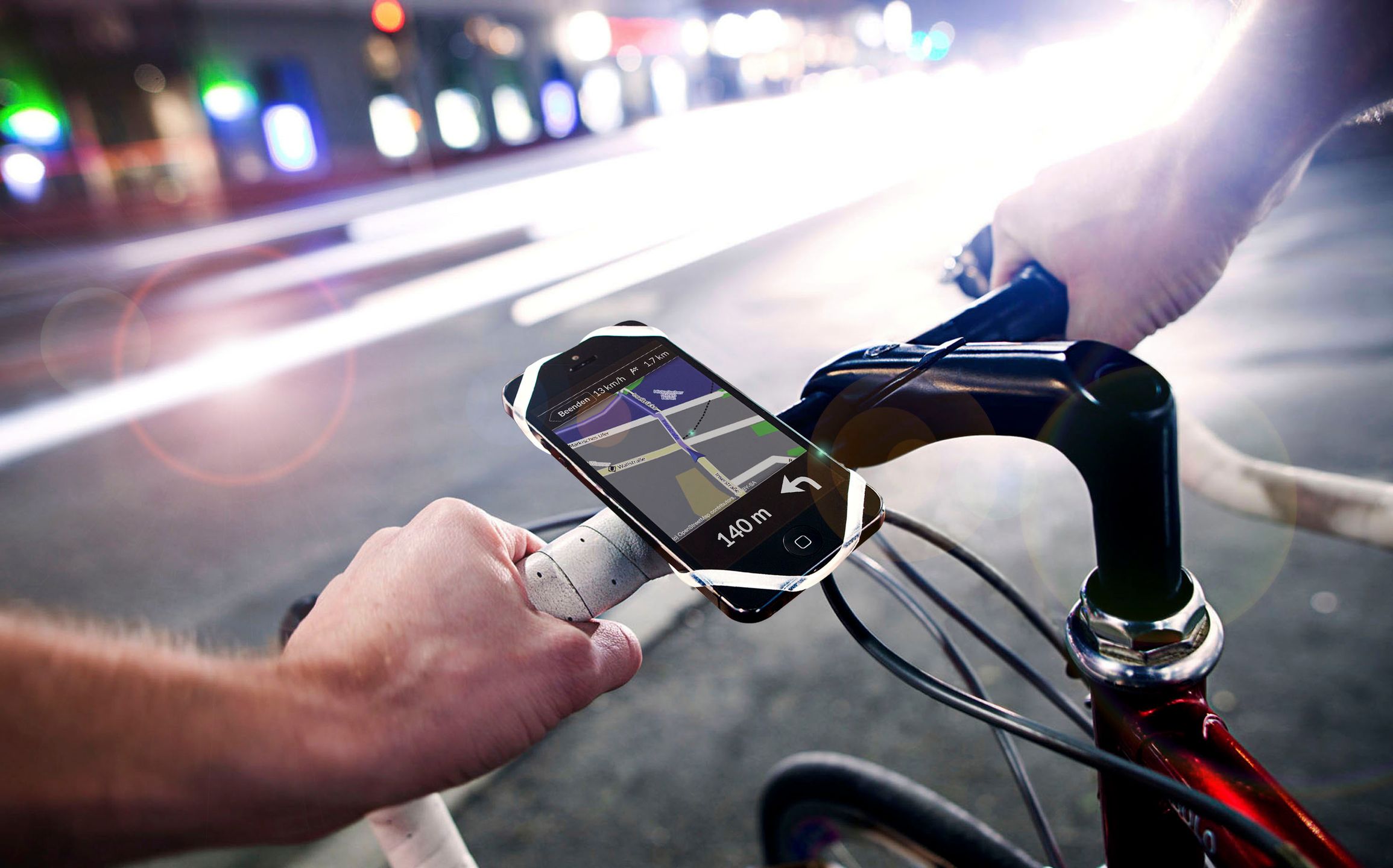 Finn - uniwersalny uchwyt dla rowerzystów. Już nigdy nie upuścisz smartfona! 3