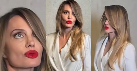DZIWNE zachowanie i słowa Angeliny Jolie ZANIEPOKOIŁY jej fanów: "Jest zbyt otępiała, żeby się uśmiechnąć" (WIDEO)