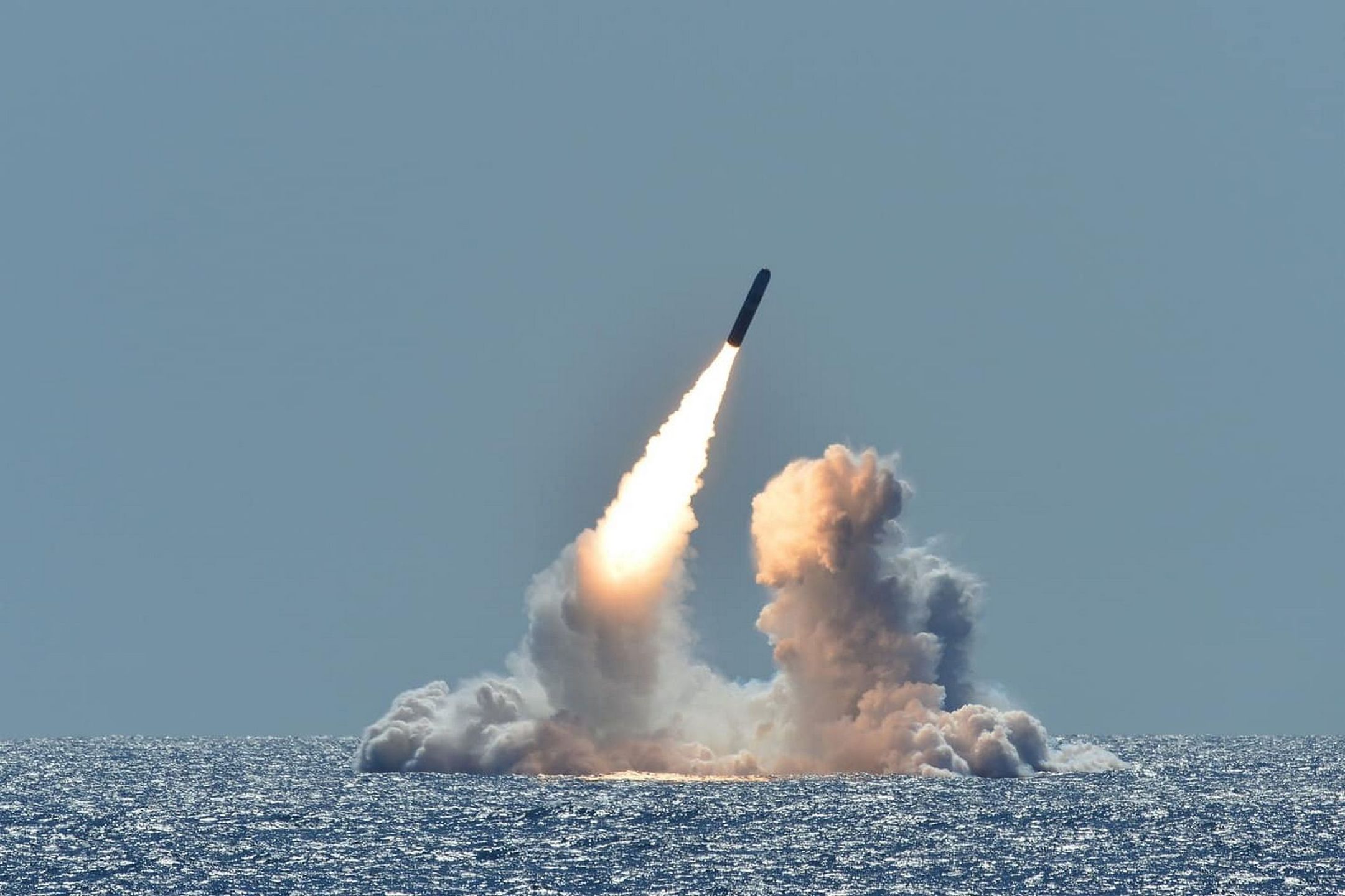 Podwodne odpalenie pocisku Trident II
