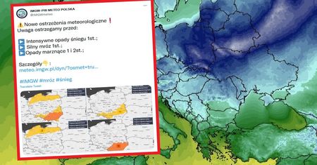 Idzie mróz. Dawno nie było tak zimno