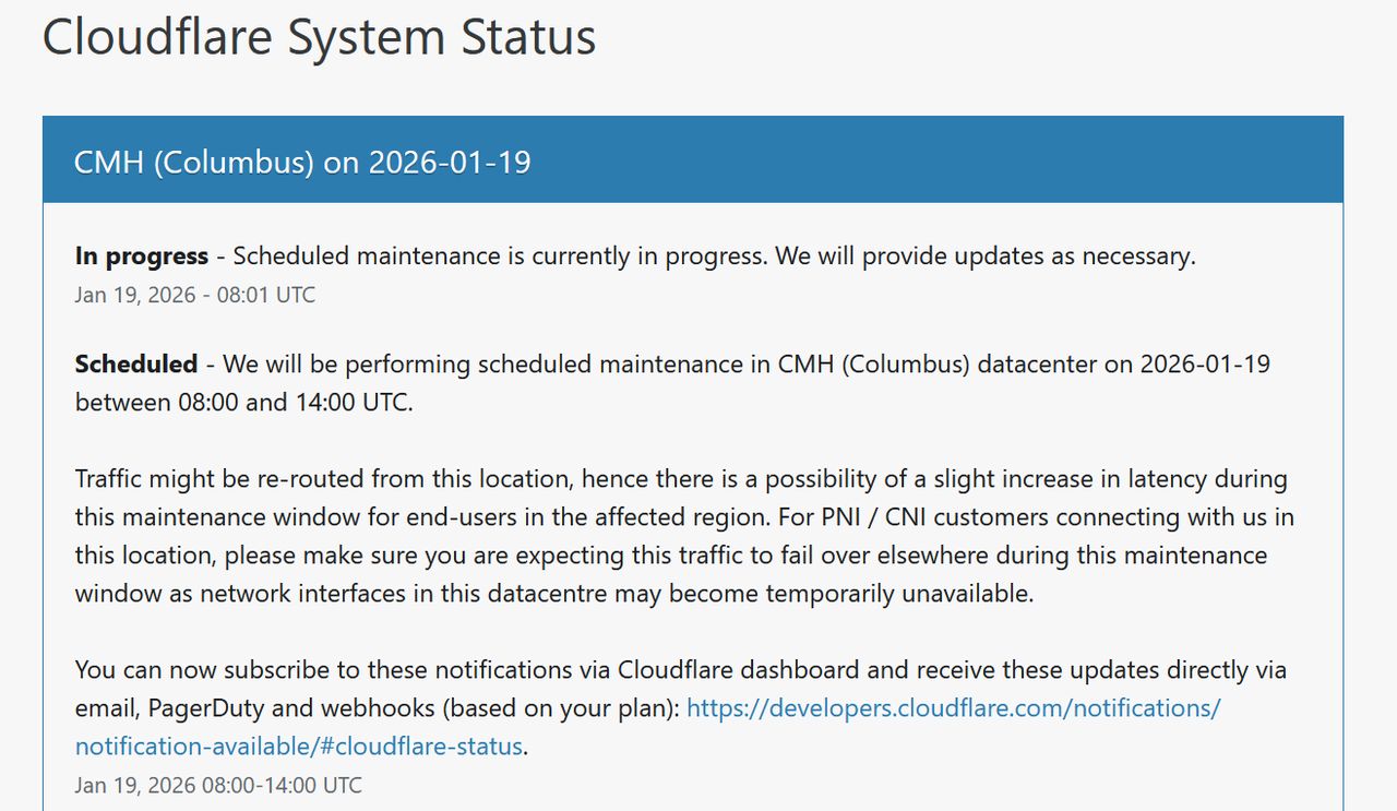 Informacja o planowanych działaniach